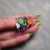 Irregular Green Amethyst Stacking Ring, Margoni, tomfoolery