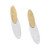 Gold Plated Baguette Drop Earrings, Deco Echo, tomfoolery