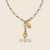 Debbie N°3 9ct Yellow Gold Necklace, Pascale Monvoisin, tomfoolery