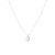 Micro Crescent Moon Necklace, Momocreatura, tomfoolery