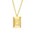 VORA Baguette Facet Pendant, TRIBE by tomfoolery