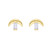 LUNA Gem Studs, TRIBE by tomfoolery