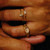 VORA Baguette Gem Ring, TRIBE by tomfoolery