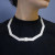 Absolu Silver 'Flow' Statement Necklace, Marion Lebouteiller, tomfoolery