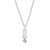 VORA Baguette Gem Silver Pendant, TRIBE by tomfoolery