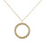Open Circle Pendant, metier by tomfoolery, tomfoolery