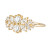Flora Cluster Engagement Ring with Round Diamonds, Artemer, tomfoolery