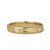 9ct Yellow Gold Engraved Triangle Band