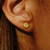 Rayon Circle Studs 0.1, RAYON, tomfoolery