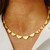 Rayon Full Half Circle Necklace, RAYON, tomfoolery