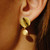 Rayon Double Circle Drop Earrings, RAYON, tomfoolery