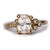 Sapphire Sunset Cluster Ring, Alice Clarke, tomfoolery