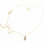 Shield Necklace with White Diamonds, n+a New York, tomfoolery