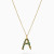 Emerald ABC Charm Necklace, Fenomena, tomfoolery