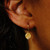 AURA Princess Cut Gem Drop Silver Hoops, TRIBE, tomfoolery