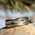 Wide Oak Baguette Ring, Issy White, Tomfoolery London