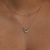 Shadow Diamond & Pearl Necklace, WWAKE, tomfoolery