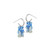 Silver Mini Gummy Bear Hoop Earrings, Maggoosh, tomfoolery