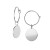 Cut Circle Hoop Earrings, Scherning, tomfoolery