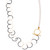 Pearl & Loop Chain Necklace, Guzin, tomfoolery