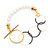 Pearl & Loop Chain Bracelet, Guzin, tomfoolery