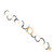 Globe Loop Chain Bracelet, Guzin, tomfoolery