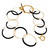 Globe Loop Chain Bracelet, Guzin, tomfoolery