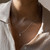 Oval Pearl Bezel Pendant