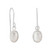  Oval Pearl Bezel Drop Earrings, tf House - Beaded, tomfoolery