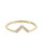 Mini V Pave Arch Band