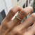 Diamond Staccato Ring, Jennie Kwon, Tomfoolery London