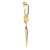 Black Diamond Seer Charm Single Drop Earring, Maiden Voyage, tomfoolery