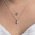 Gea Marquise Necklace in Silver with Green Onyx, Maria Manola, tomfoolery
