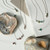 Gea Marquise Necklace in Silver with Blue Topaz, Maria Manola, tomfoolery