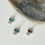 Gea Marquise Necklace in Silver with Blue Topaz, Maria Manola, tomfoolery