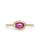 Oval Stone Ring in Ruby, Page Sargisson, tomfoolery