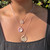 Gold Plated Mini Mandala Necklace Bliss, Catherine Weitzman, tomfoolery