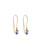 Solo Oval Blue Sapphire Drop Earrings, tf House - Infinite, tomfoolery