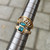 Green Tourmaline & Diamond Open Eye Crown Ring, Celine Daoust, tomfoolery