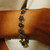 Oxidised Silver, Ruby & Gold Disc Bracelet, Apostolos, tomfoolery
