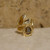 Athena Gold Textured Arch Ring, Mia Chicco, tomfoolery