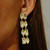 Dress Gold Plated Crystal Statement Drop Earrings, tf House - Dress, tomfoolery
