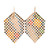 Papaver Sun Mesh Drop Earrings, Maral Rapp, tomfoolery