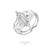 Imperial Topaz Speleo Art Ring, Laura Ngyou, tomfoolery London, Art Ring 2023 exhibition