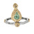 A Compass To Meaning Art Ring, Franny E, tomfoolery London, Art Ring 2023 exhibition
