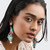 Multicoloured Fishing Beaded Earrings, Olivia Dar, tomfoolery