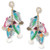 Multicoloured Fishing Beaded Earrings, Olivia Dar, tomfoolery