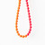 Neon Orange & Pink Perlen Wooden Beaded iPhone & Keychain, Ina Seifart, tomfoolery
