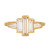One-Of-A-Kind Art Deco Inspired Engagement Ring with Baguette Diamonds, Artemer, tomfoolery