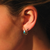 metier by tomfoolery: Small Rainbow Gemstone Hoops